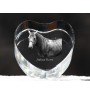 Azteca Horse - a photo of a horse in crystal, a crystal heart, a unique frame with a photo from the Art-Dog brand