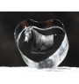 Azteca Horse - a photo of a horse in crystal, a crystal heart, a unique frame with a photo from the Art-Dog brand
