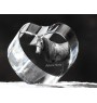 Azteca Horse - a photo of a horse in crystal, a crystal heart, a unique frame with a photo from the Art-Dog brand
