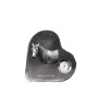 Azteca Horse - crystal clock with a picture of a horse, heart-shaped shelf clock, personalized standing clock by Art-Dog brand