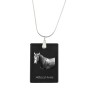Aztekenpferd - Crystal pendant with horse, silver necklace with photo, personalised pendant by Art-Dog brand