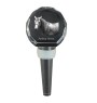 Azteca Horse - Crystal bottle stopper with horse, unique wine stopper with photo, personalised gift for sommelier by Art-Dog brand