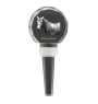 Aztekenpferd - Kristallflaschenverschluss mit Pferd, einzigartiger Weinverschluss mit Foto, personalisiertes Geschenk für Sommelier der Marke Art-Dog