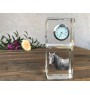 Cheval Azteca - montre en cristal avec photo, photo de cheval dans le cristal, horloge de bureau personnalisée de la marque Art-Dog