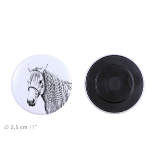 Azteca Horse - magnet with a horse, a unique imprint of the Art-Dog horse brand