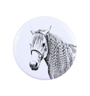 Azteca Horse - magnet with a horse, a unique imprint of the Art-Dog horse brand