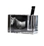 Azteca Horse - Pen stand, crystal organiser with picture of a horse, unique desk decoration by Art-Dog brand