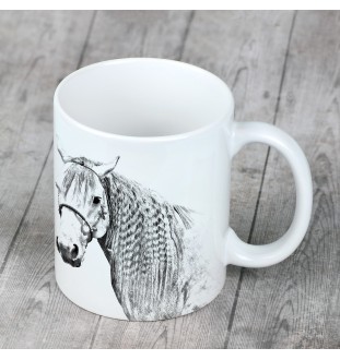 Cheval Azteca - tasse avec chien, tasse personnalisée avec impression, cadeau classique pour tous de la marque Art-Dog