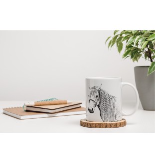 Aztekenpferd - Tasse mit Pferd, niedliche Tasse mit Grafik, Geschenk mit Ihrem Foto von der Marke Art-Dog