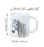 Aztekenpferd - Becher mit Pferd, fröhlicher Becher für Hundefreunde, personalisiertes Geschenk der Marke Art-Dog
