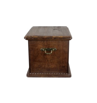 Barb-Pferd Urn für Pferdeasche, personalisierte Urne mit Foto, große Box für Pferdeasche von der Marke Art-Dog