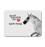 Barb Horse - mouse pad with print, personalized pad with a horse, unique gadget for an office worker from the Art-Dog brand