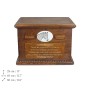 Bay Horse - urn for horse ashes, personalized urn with a photo, large box for horse ashes by Art-Dog brand