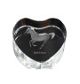 Barb Horse - a photo of a horse in crystal, a crystal heart, a unique frame with a photo from the Art-Dog brand