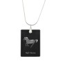 Barb-Pferd - Crystal pendant with horse, silver necklace with photo, personalised pendant by Art-Dog brand