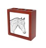 Bay Horse - pen holder with a horse, desk organizer with a print, personalized desk decoration from the Art-Dog brand