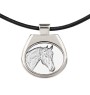 Bay Horse - horse necklace, personalized pendant with a photo, unique necklace for women and men by Art-Dog brand