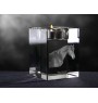 Cheval bai - Bougeoir avec image d'un cheval, porte bougie en cristal, cadeau personnalisé par la marque Art-Dog
