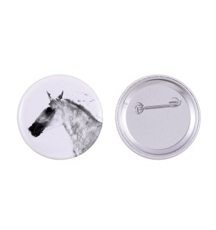 Barb Horse - magnet with a horse, a unique imprint of the Art-Dog horse brand