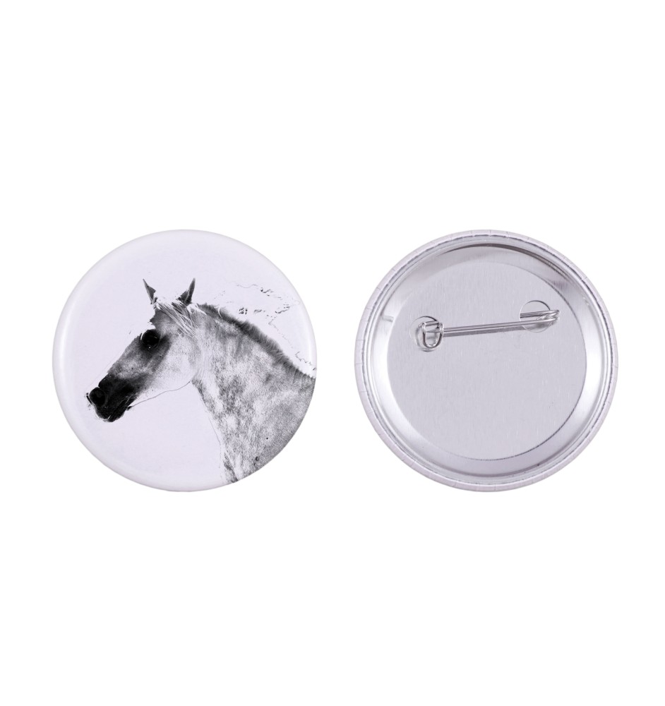 Barb Horse - magnet with a horse, a unique imprint of the Art-Dog horse brand