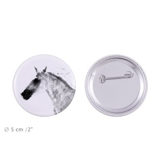 Barb Horse - magnet with a horse, a unique imprint of the Art-Dog horse brand