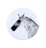 Barb Horse - magnet with a horse, a unique imprint of the Art-Dog horse brand