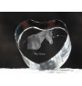 Bay Horse - a photo of a horse in crystal, a crystal heart, a unique frame with a photo from the Art-Dog brand