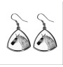 Cheval de Barbarie - boucles d'oreilles avec un cheval, boucles d'oreilles pendantes avec une image, bijoux personnalisés avec l'impression de la marque Art-Dog