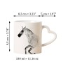 Cheval de Barbarie - tasse avec chien, une tasse adorable avec une anse en forme de cœur, un cadeau universel de la marque Art-Dog