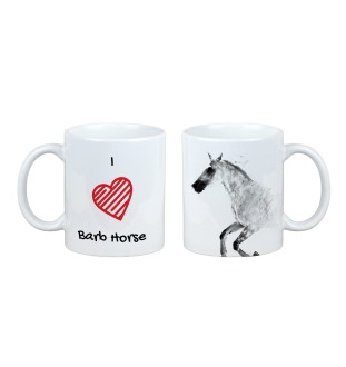 Cheval de Barbarie - tasse avec un cheval, une tasse charmante avec une illustration, un cadeau avec votre photo de la marque Art-Dog