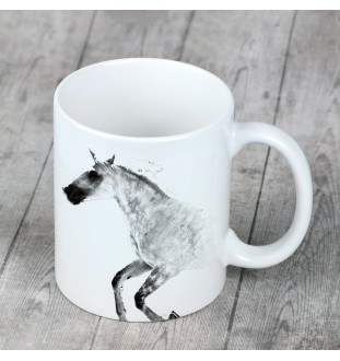 Barb Horse - cup with a horse, cute cup with graphics, a gift with your photo from the Art-Dog brand