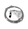 Cheval de Barbarie - miroir de poche avec cheval, miroir personnalisé pour sac à main, miroir compact avec impression de la marque Art-Dog