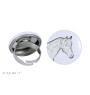 Cheval bai - Bague de collection avec l'image d'un cheval, produit fait à la main, marque Art-Dog