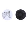 Bay Horse - magnet with a horse, a unique imprint of the Art-Dog horse brand