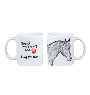 Cheval bai - tasse avec chien, tasse personnalisée avec impression, cadeau classique pour tous de la marque Art-Dog