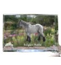 Belgian Horse - crystal with a picture of a horse, photo in glass, modern exhibition of Art-Dog brand photo
