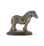 Percheron- Belgian - horse figurine, horse silhouette on wood, prestigious award in the Art-Dog brand competition