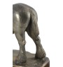 Percheron- Belgian - horse figurine, horse silhouette on wood, prestigious award in the Art-Dog brand competition
