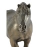 Percheron- Belgian - horse figurine, horse silhouette on wood, prestigious award in the Art-Dog brand competition