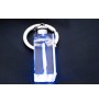 Belgian Horse - Crystal pendant with photo of a horse, illuminated pendant, unique gift by Art-Dog brand