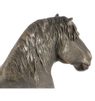 Percheron- Belgisch - Reiterstatue, Pferdesilhouette auf Holz, prestigeträchtiger Preis im Wettbewerb der Marke Art-Dog