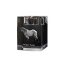 Belgian Horse - Candle holder with picture of a horse, crystal tealight holder, personalised gift by Art-Dog brand