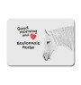 Boulonnais Horse - mouse pad with print, personalized pad with a horse, unique gadget for an office worker from the Art-Dog brand