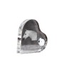 Boulonnais Horse - crystal clock with a picture of a horse, heart-shaped shelf clock, personalized standing clock by Art-Dog brand