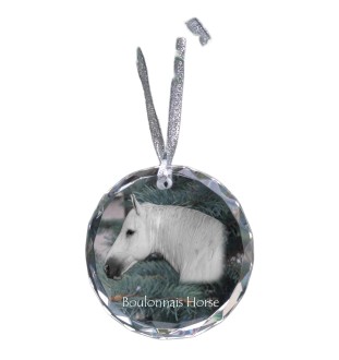 Koń buloński medal kryształowy z koniem Art-Dog