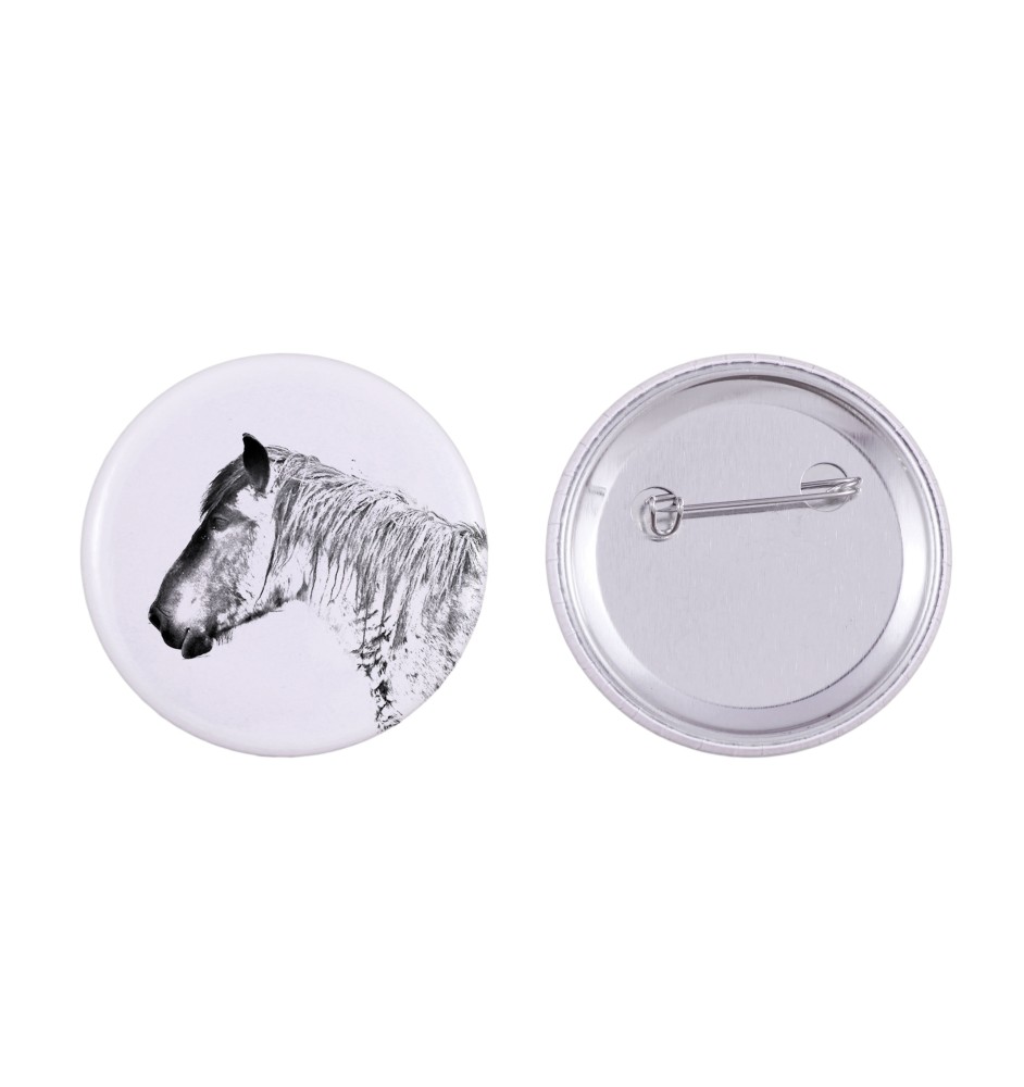 Belgian Horse - magnet with a horse, a unique imprint of the Art-Dog horse brand