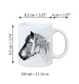 Belgian Horse - mug with a horse, mug with a photo, personalized gift from the Art-Dog brand
