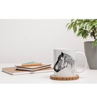 Belgisches Pferd - Tasse mit Pferd, Tasse mit Bild, personalisiertes Geschenk der Marke Art-Dog