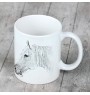 Boulonnais-Pferd - Tasse mit Hund, personalisierte Tasse mit Druck, klassisches Geschenk für jeden von der Marke Art-Dog.