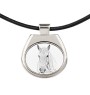 Camargue Horse - horse necklace, personalized pendant with a photo, unique necklace for women and men by Art-Dog brand